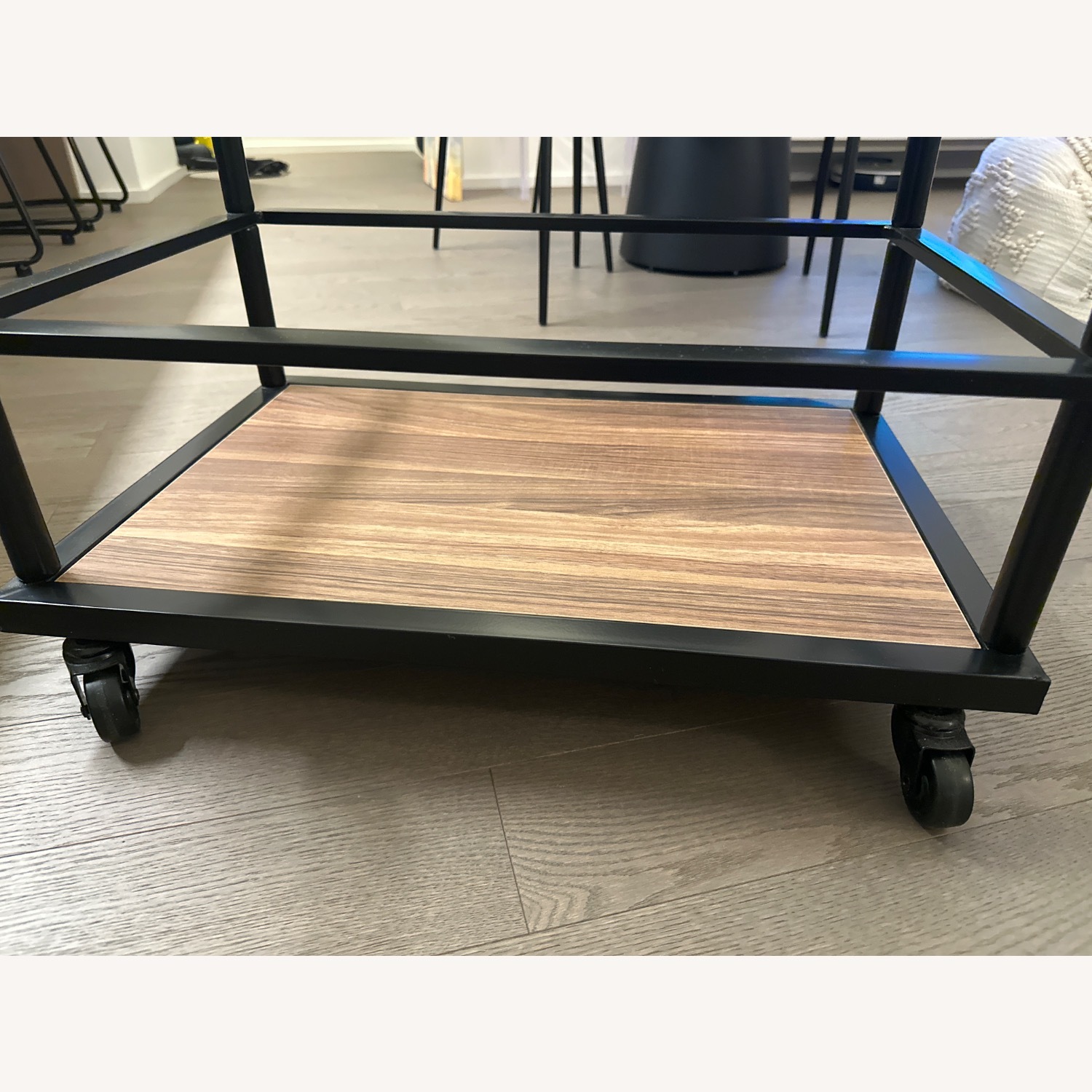 Black Metal Bar Cart - image-5