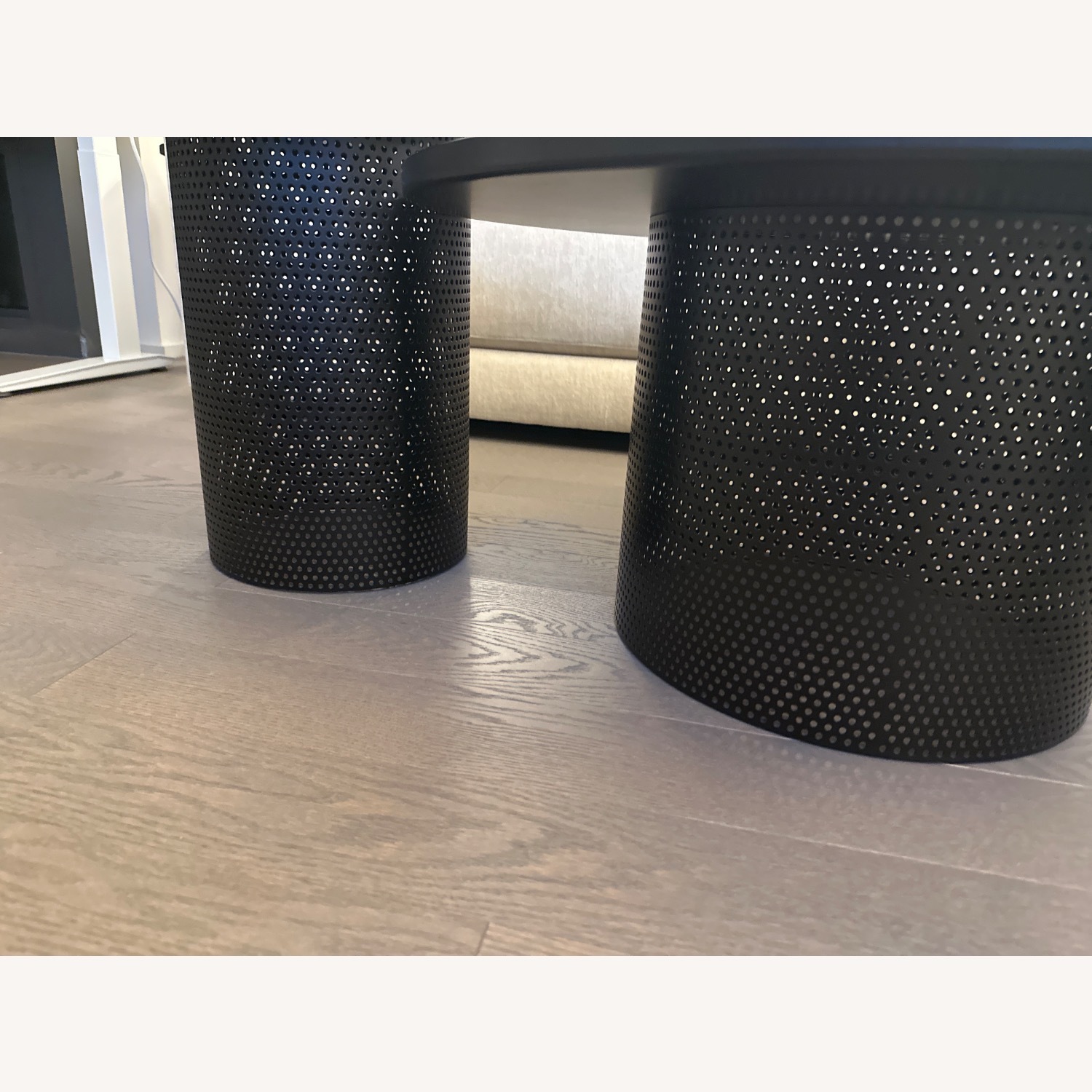 Article Equa Black Black Metal Coffee Table - image-3