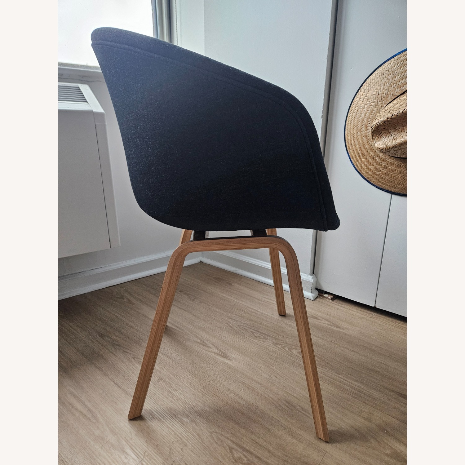 Hay About A Chair Blue Fabric Accent Chair - image-3