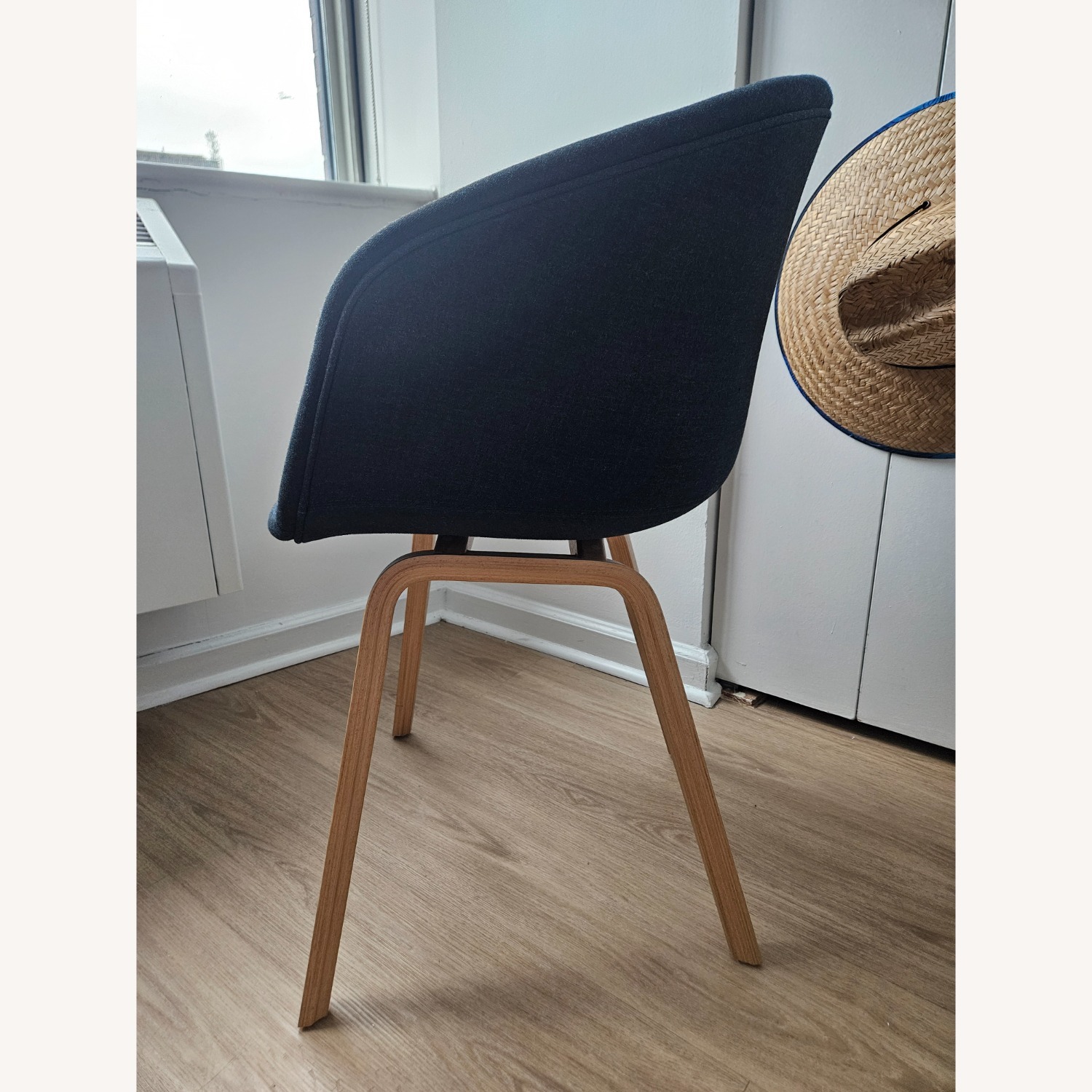 Hay About A Chair Blue Fabric Accent Chair - image-2