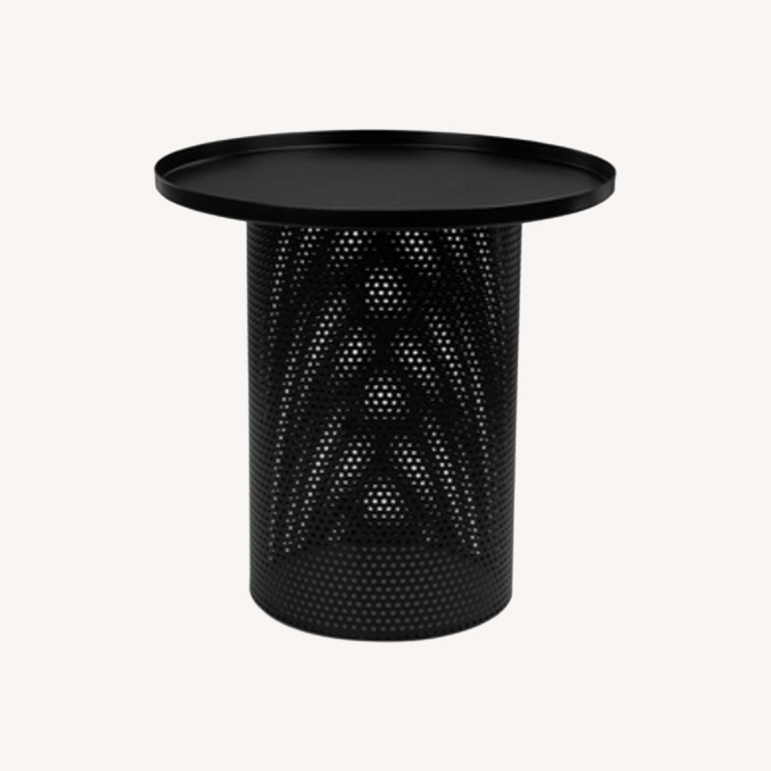 Article Equa Black Black Metal Side Table - image-0