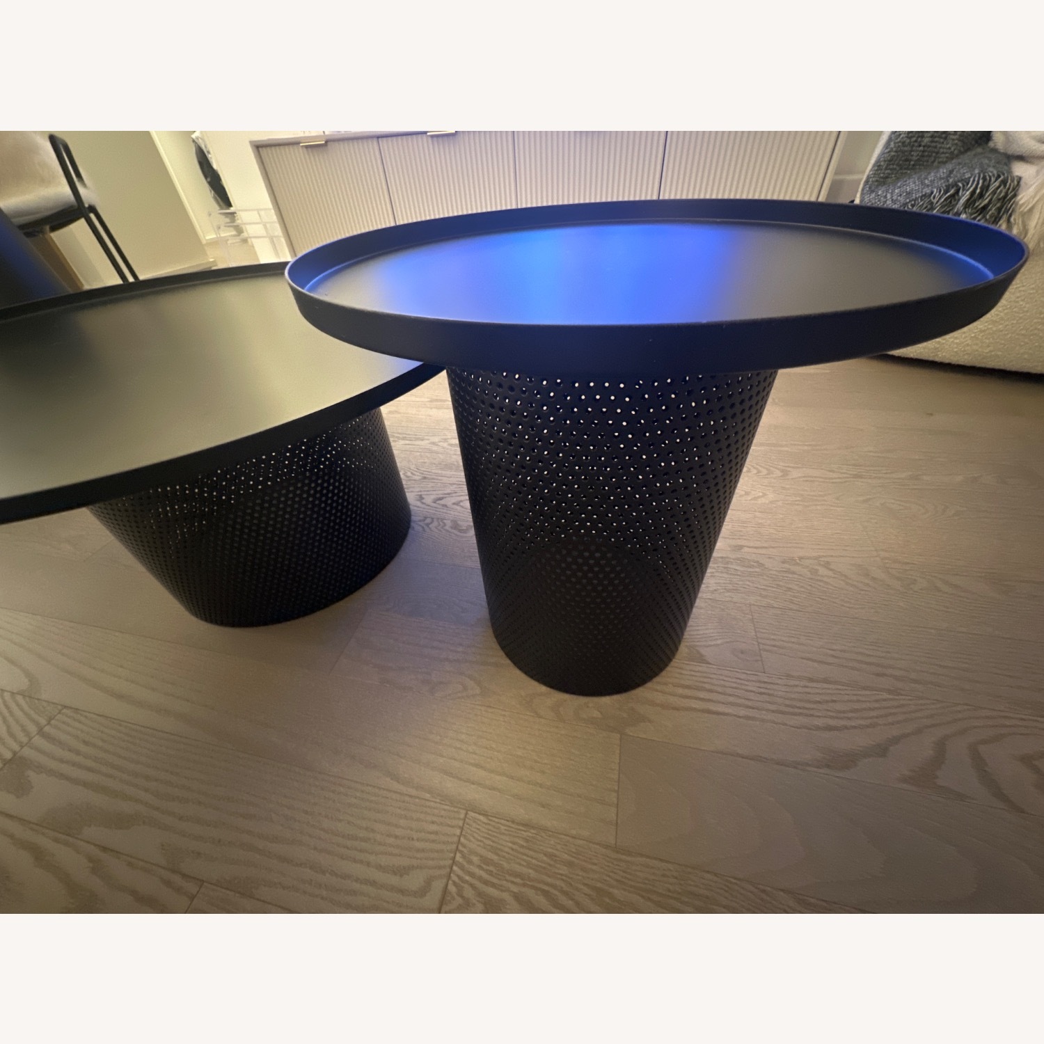 Article Equa Black Black Metal Side Table - image-2