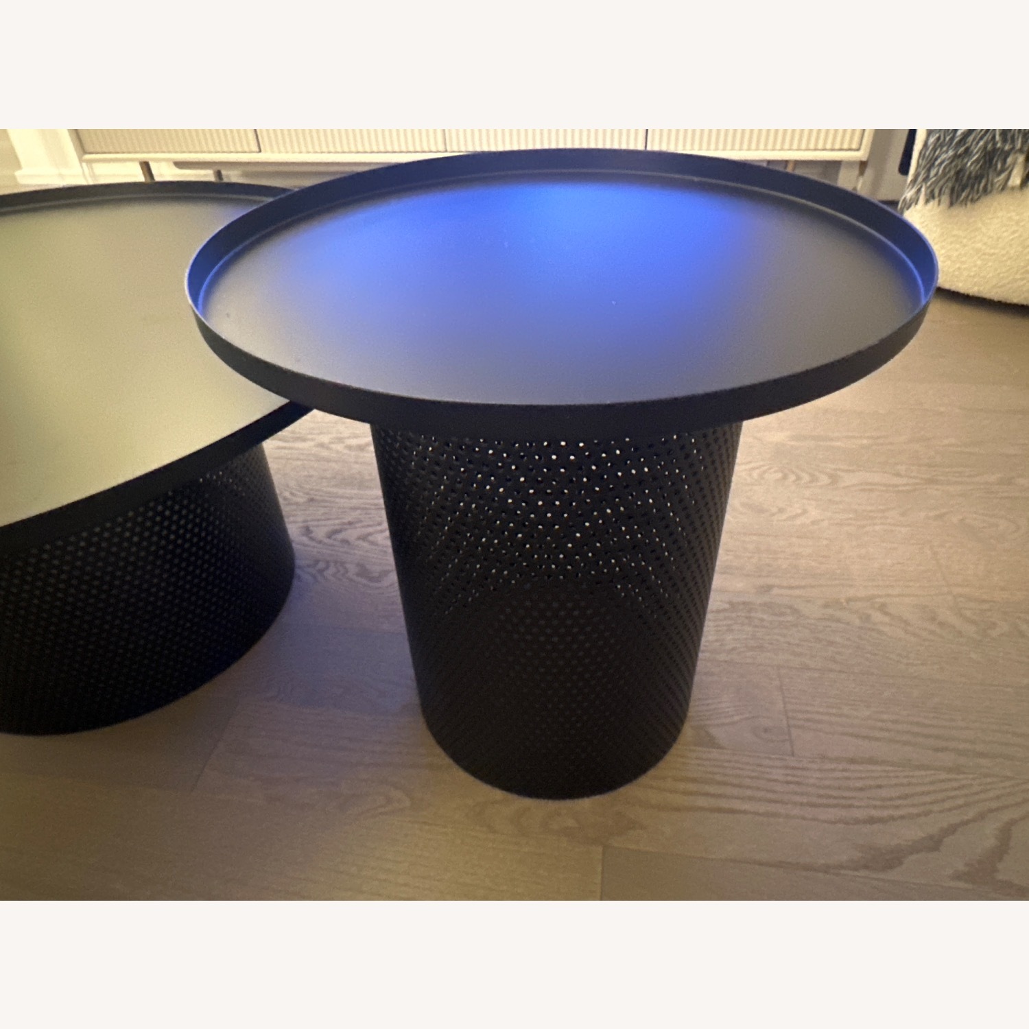 Article Equa Black Black Metal Side Table - image-1