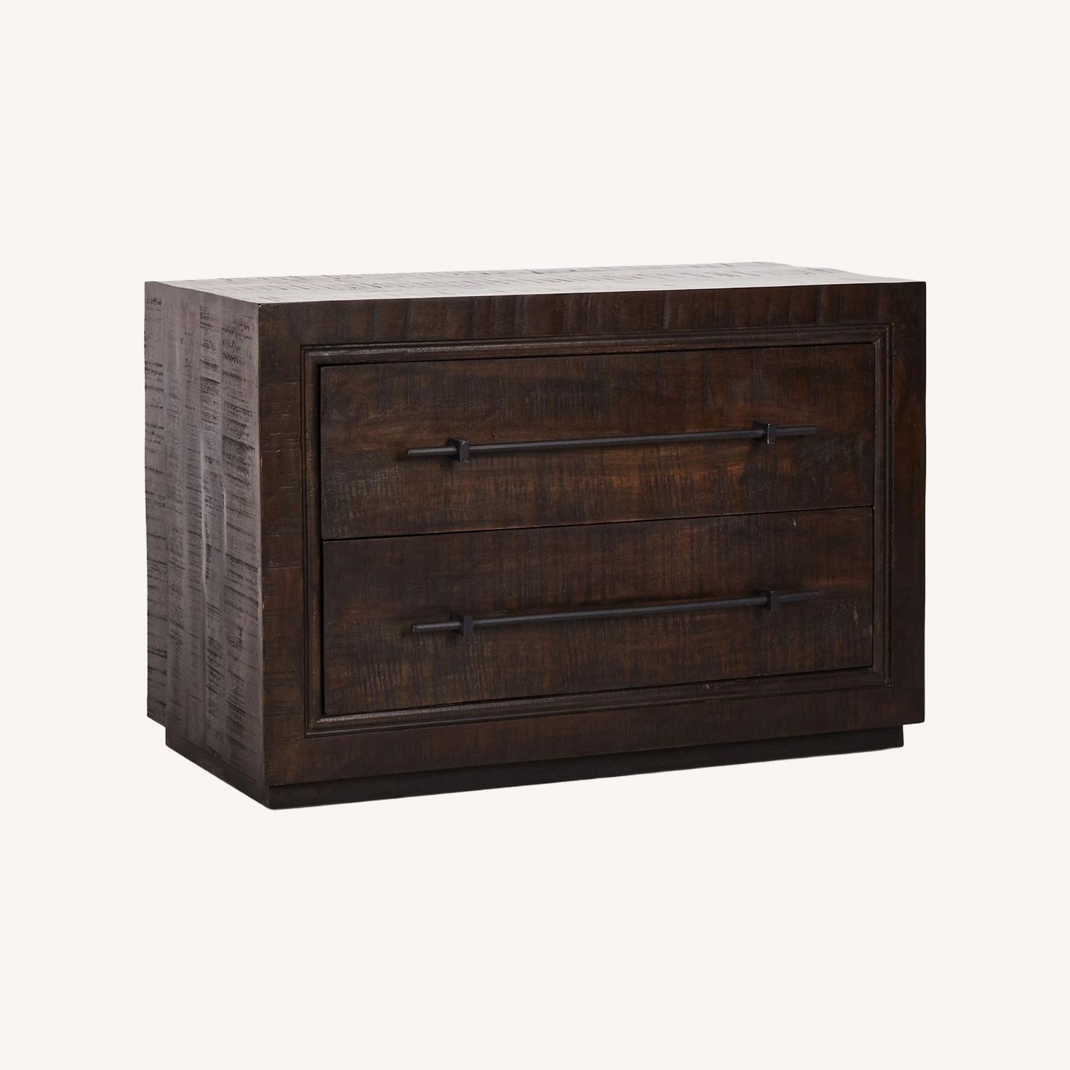 Pottery Barn Emile Wood Nightstand (36”) - image-0