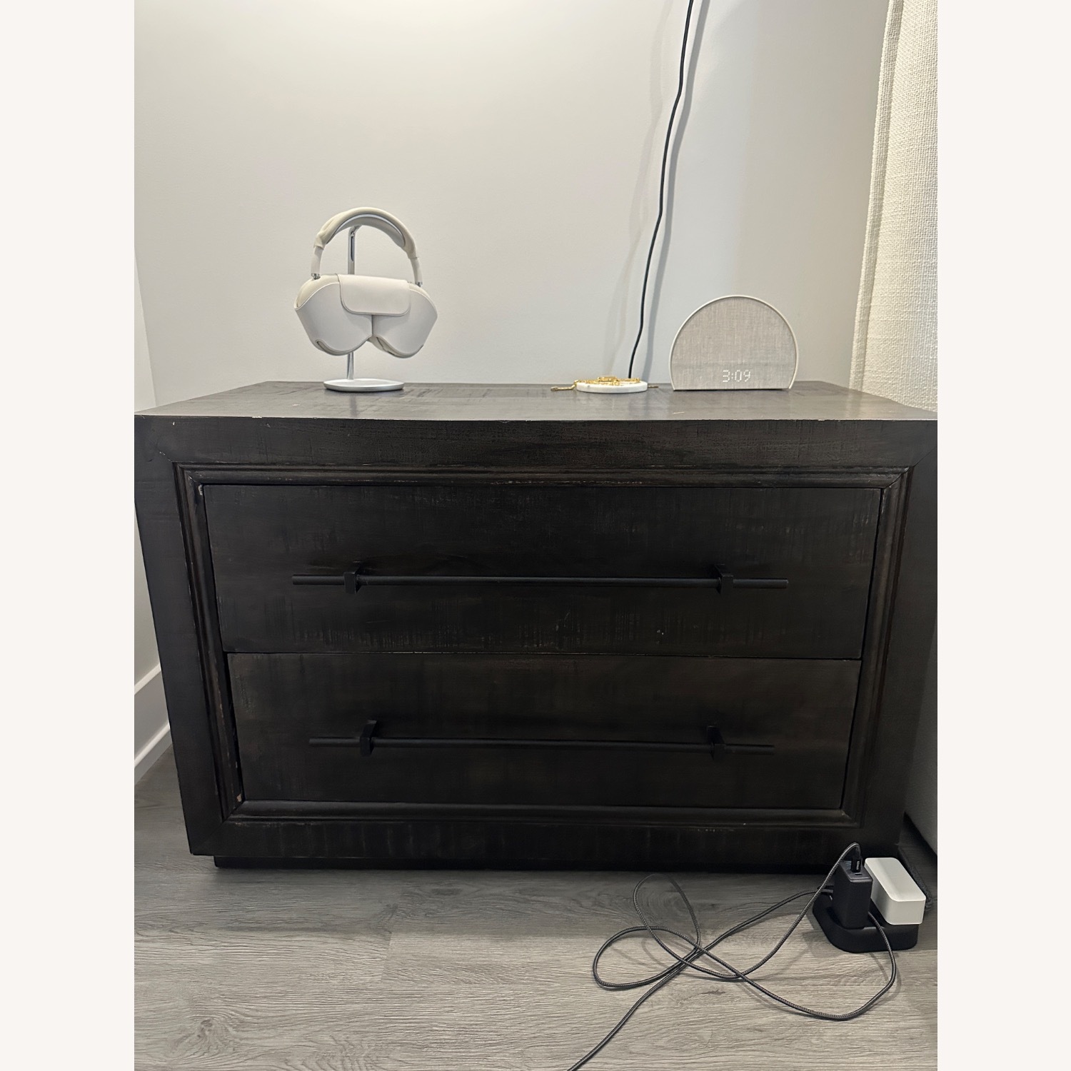 Pottery Barn Emile Wood Nightstand (36”) - image-4