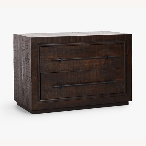 Used Pottery Barn Emile Wood Nightstand (36”) for sale on AptDeco