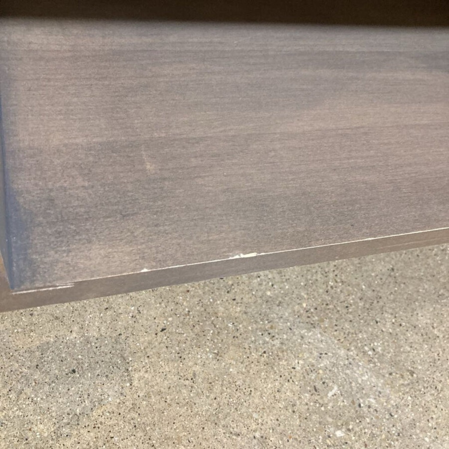 End Cabinet Open Center Media Console Grey - image-13