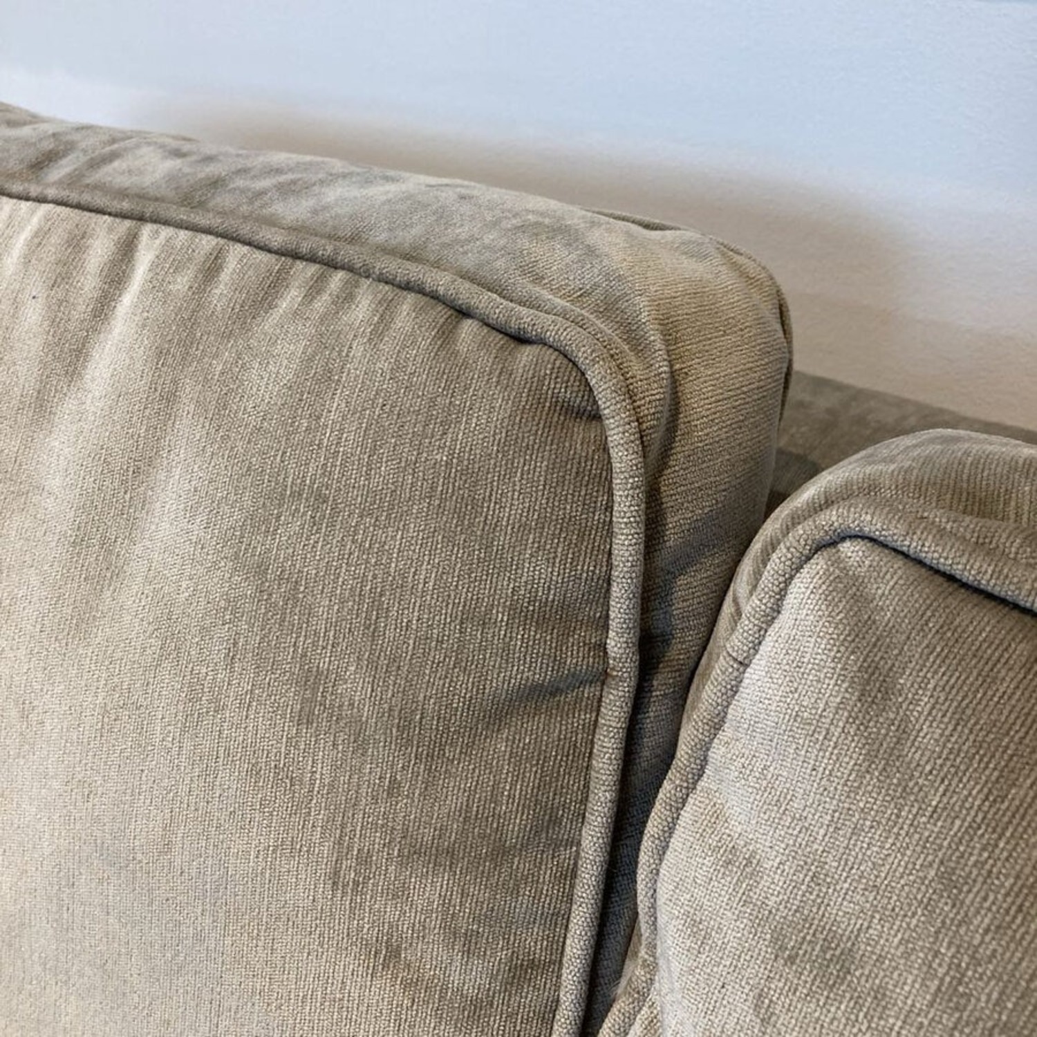 Kravet Custom Clemson Style 3-Cushion Sofa Gray - image-9