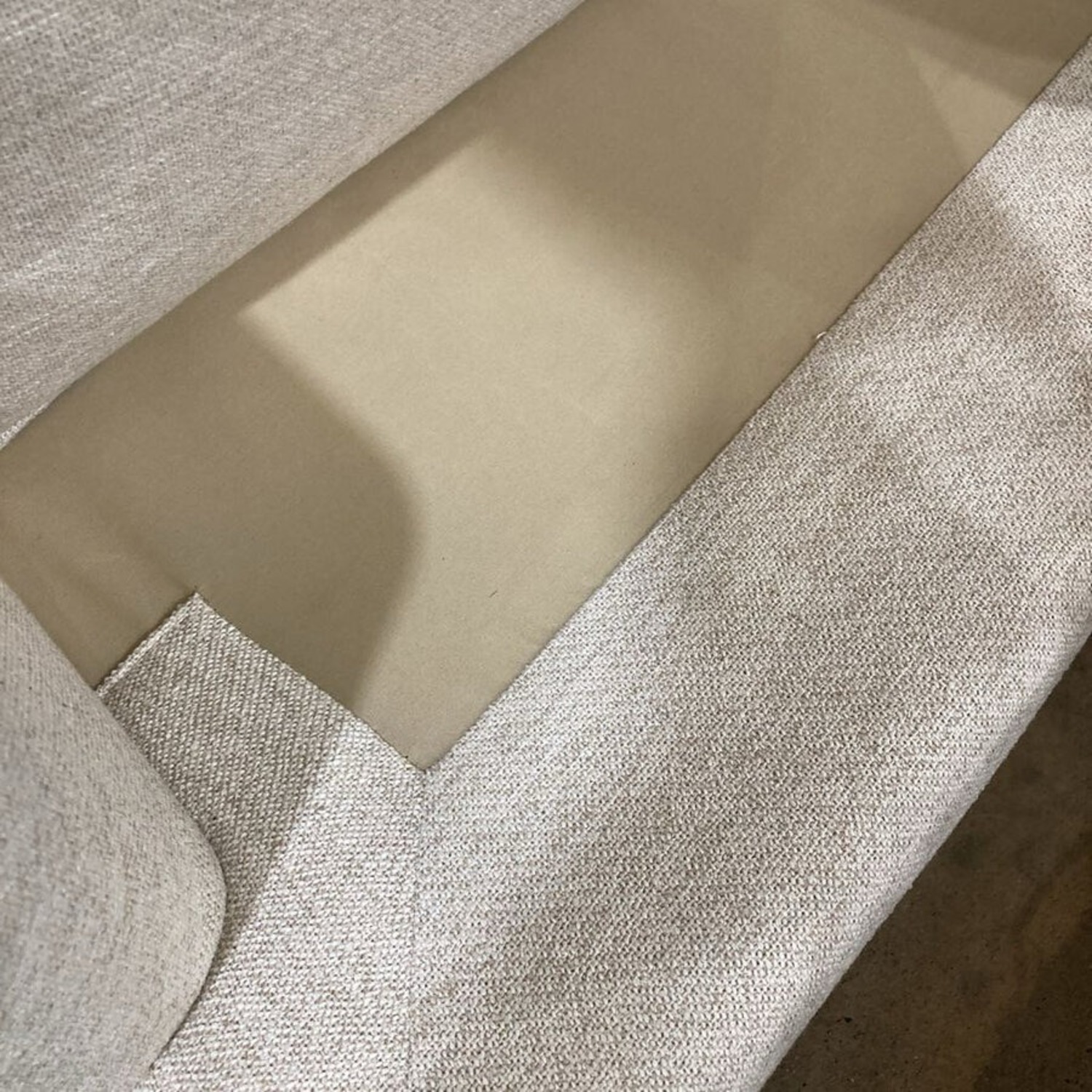 McCreary Modern Linen Slope Arm Loveseat - image-6