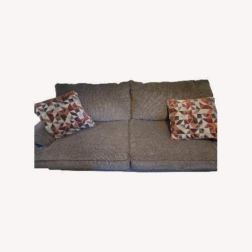 Used Dark Gray Fabric 3+ Seater Sofa for sale on AptDeco