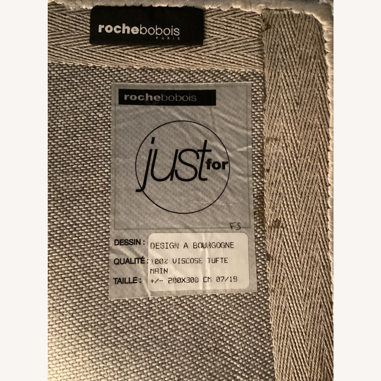 Roche Bobois Fabric Area Rug 6.5' x 9.7' - image-4