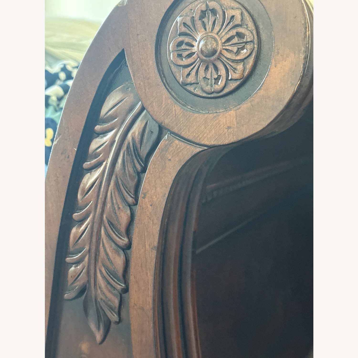 Macy's Dark Brown Wood King Bed - image-8