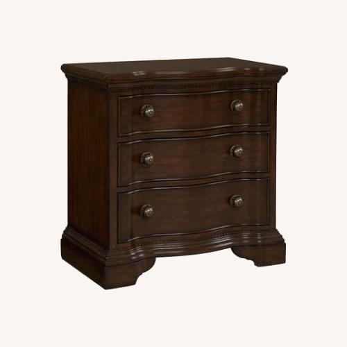 Used Two Nightstands With Velvet Lined Top Drawers for sale on AptDeco