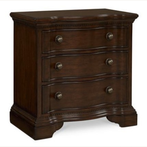 Used Two Nightstands With Velvet Lined Top Drawers for sale on AptDeco