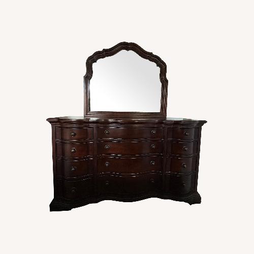 Used 12- drawer Dresser With Mirror for sale on AptDeco