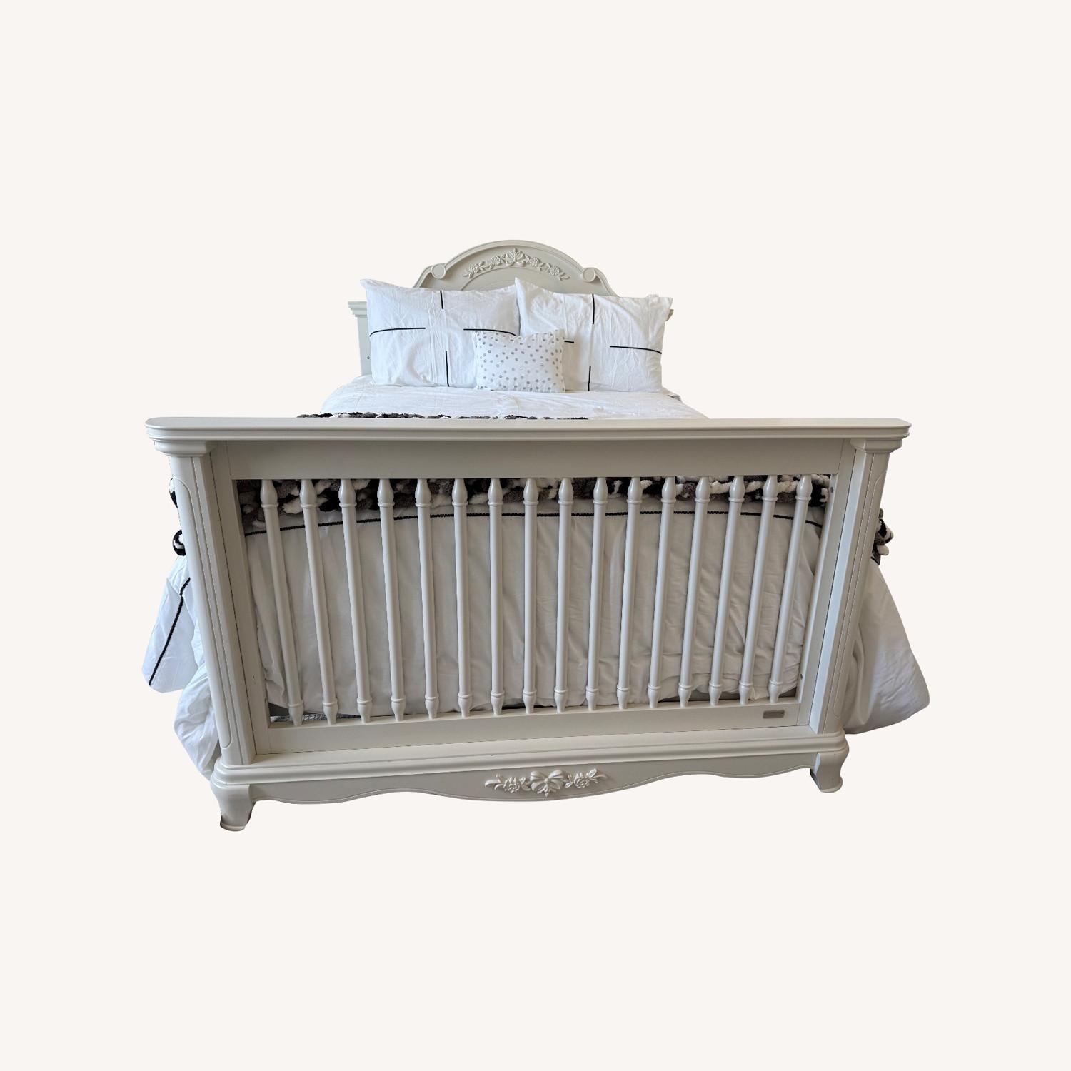 4-in-1 Convertible Crib+ Toddler Bed+Daybed, Full  - image-0