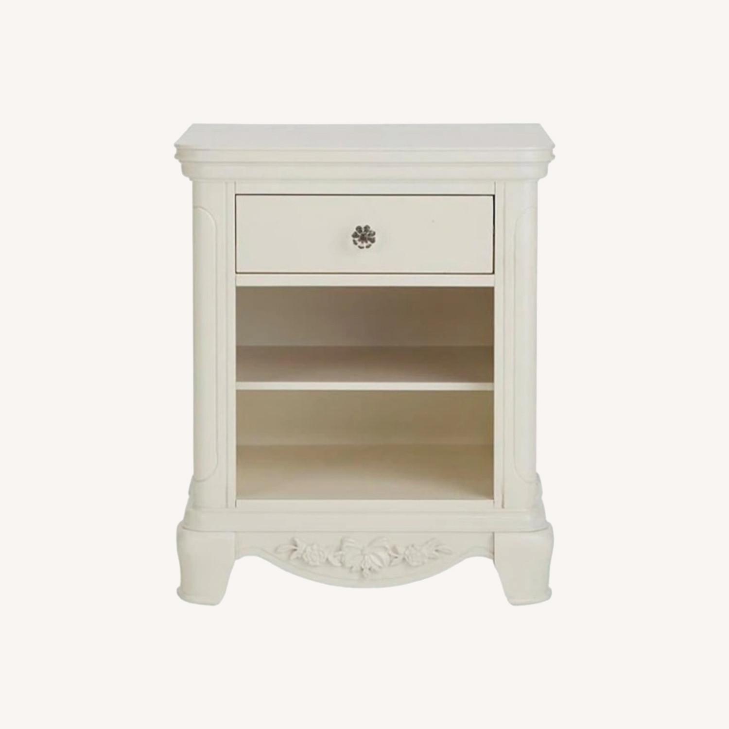 Bassett Addison White Wood Nightstands - image-0