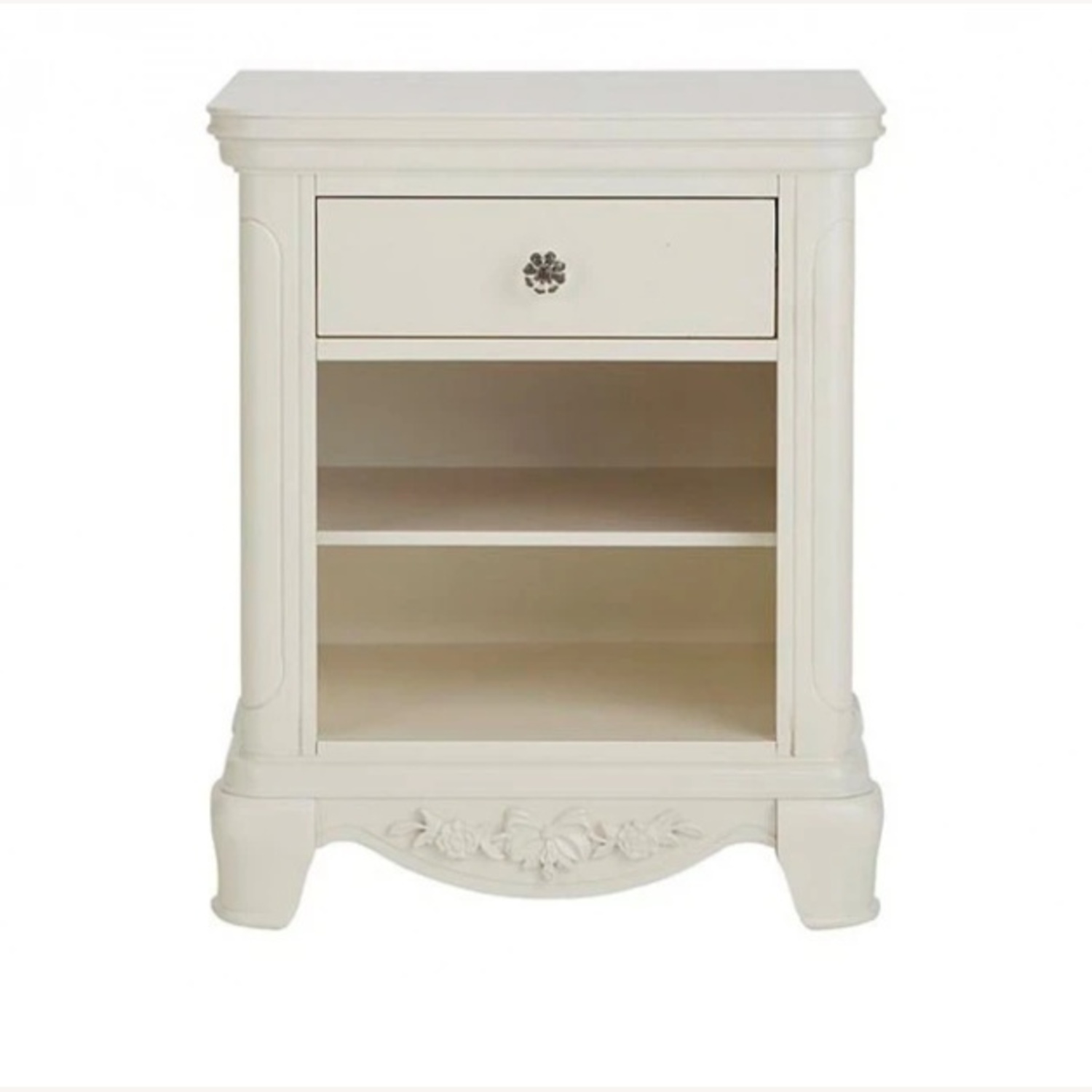 Bassett Addison White Wood Nightstands - image-4