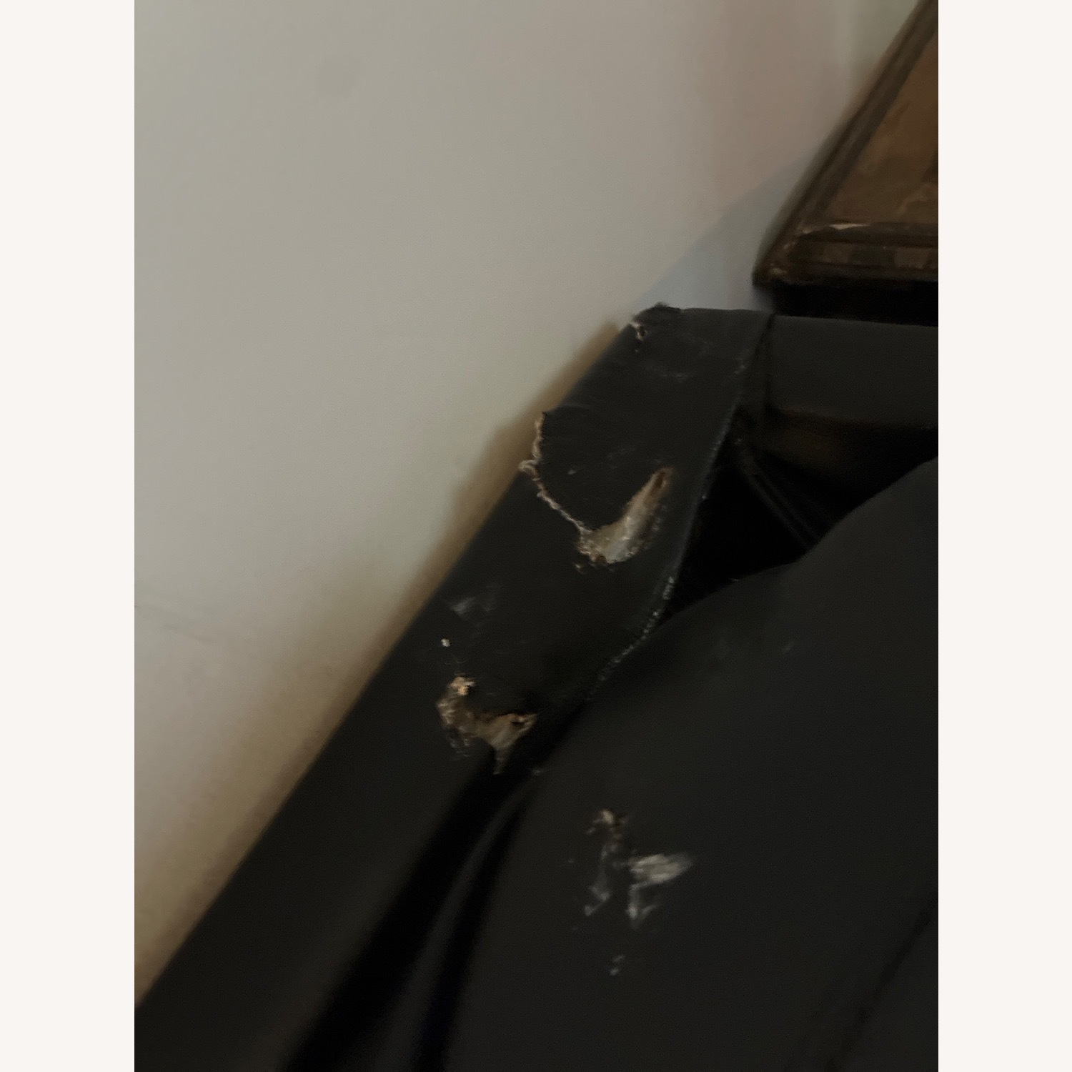 Leather Furniture South Black 2 Piece Sectional - image-5