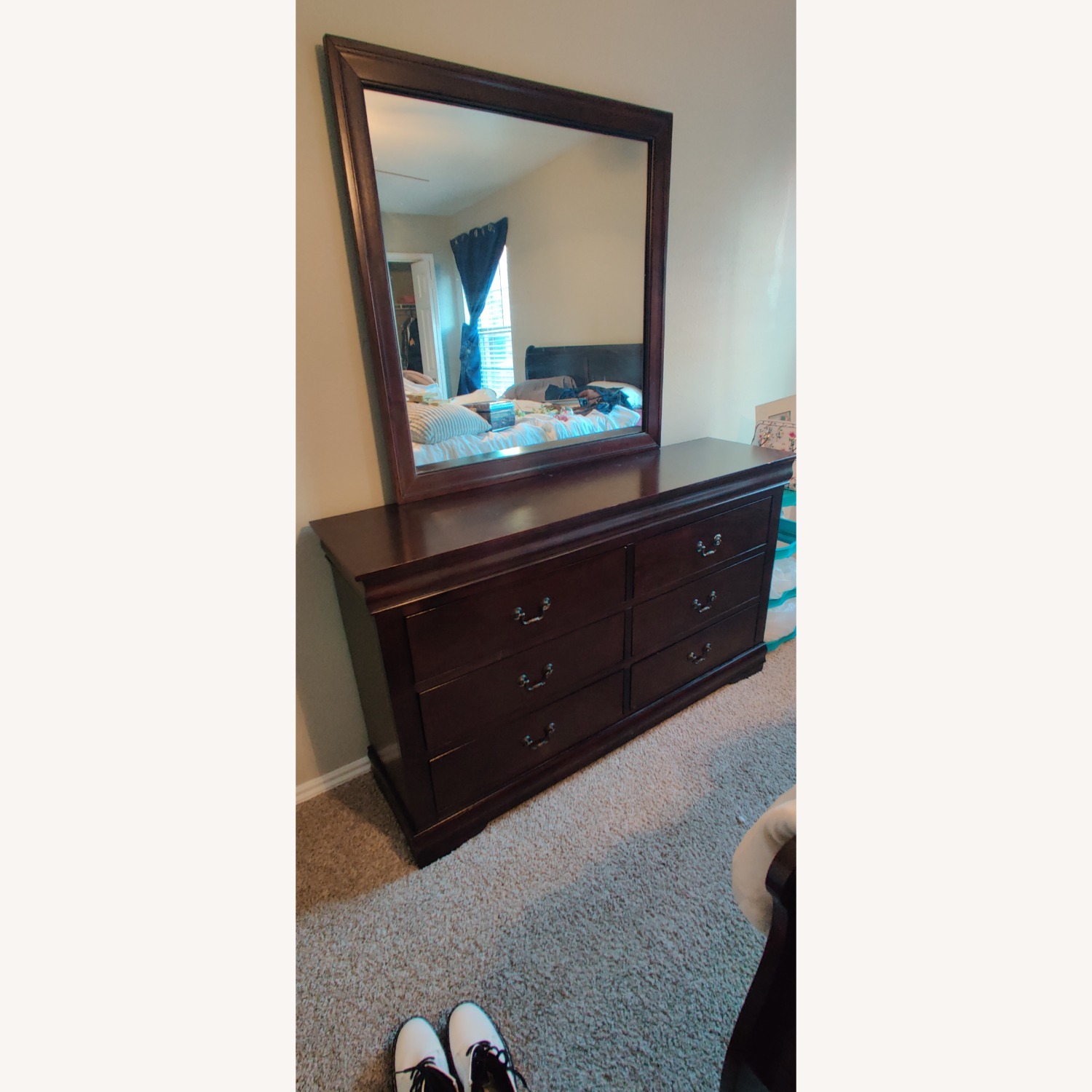 Ashley Alistair Drawer Dresser with Mirror - image-1