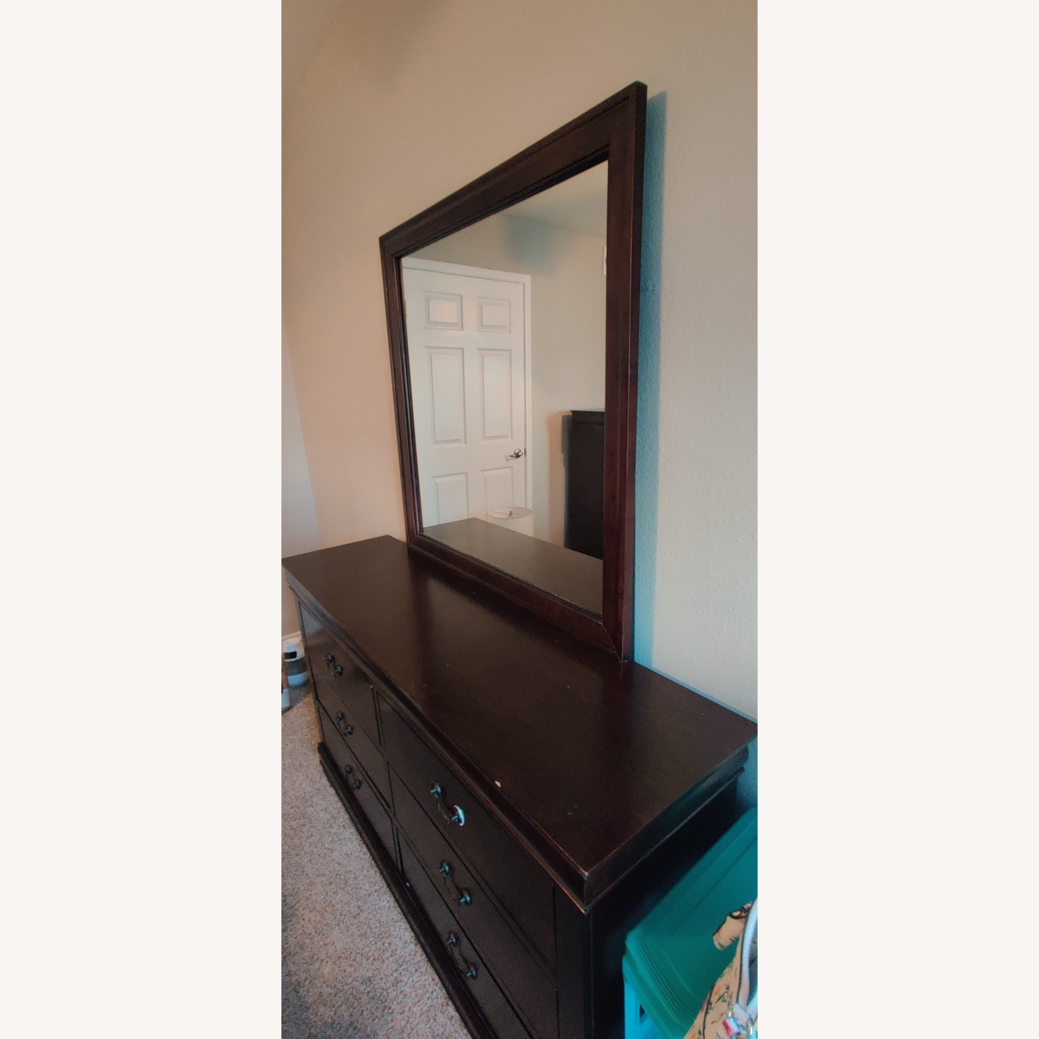 Ashley Alistair Drawer Dresser with Mirror - image-2