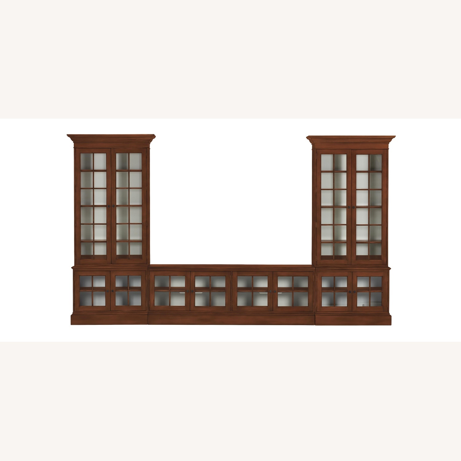 Ethan Allen Villa Red Wall Unit - image-7