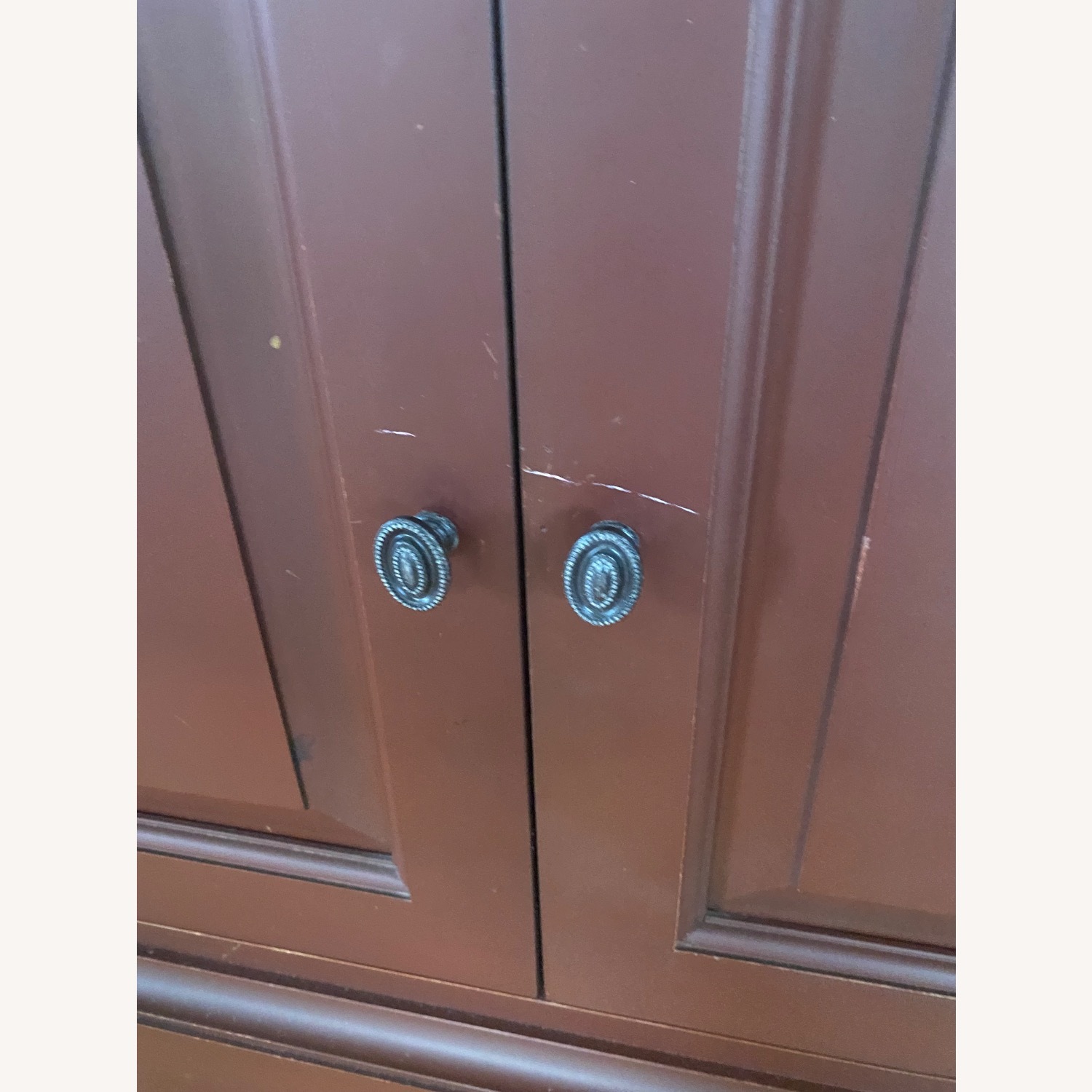 Ethan Allen Villa Red Wall Unit - image-5