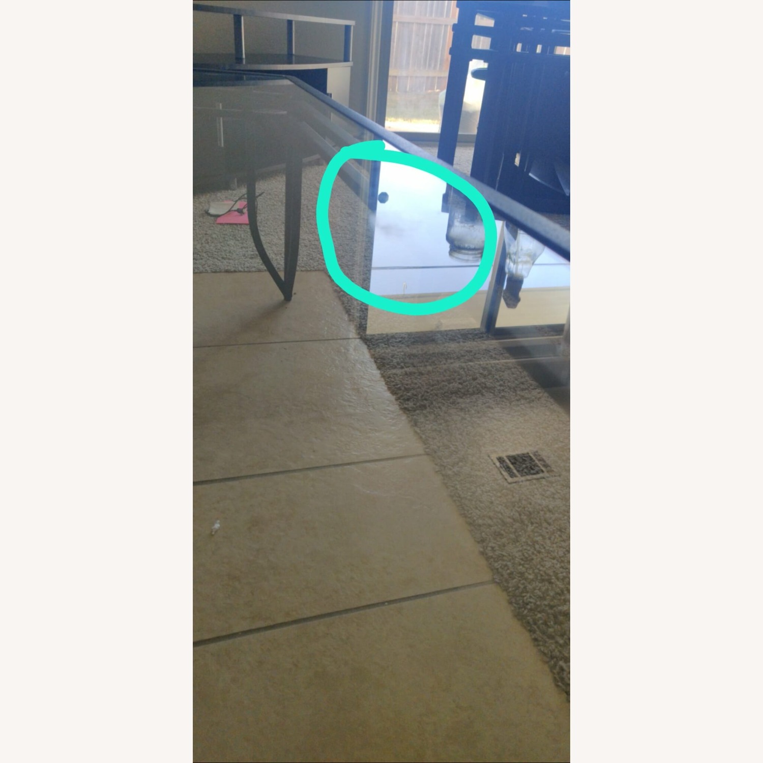 Industrial Style Metal and Glass Coffee Tables - image-3