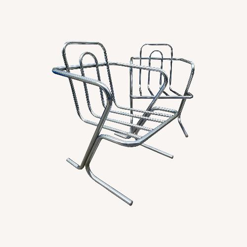 Used Vintage Chrome Armchairs Mid Century for sale on AptDeco