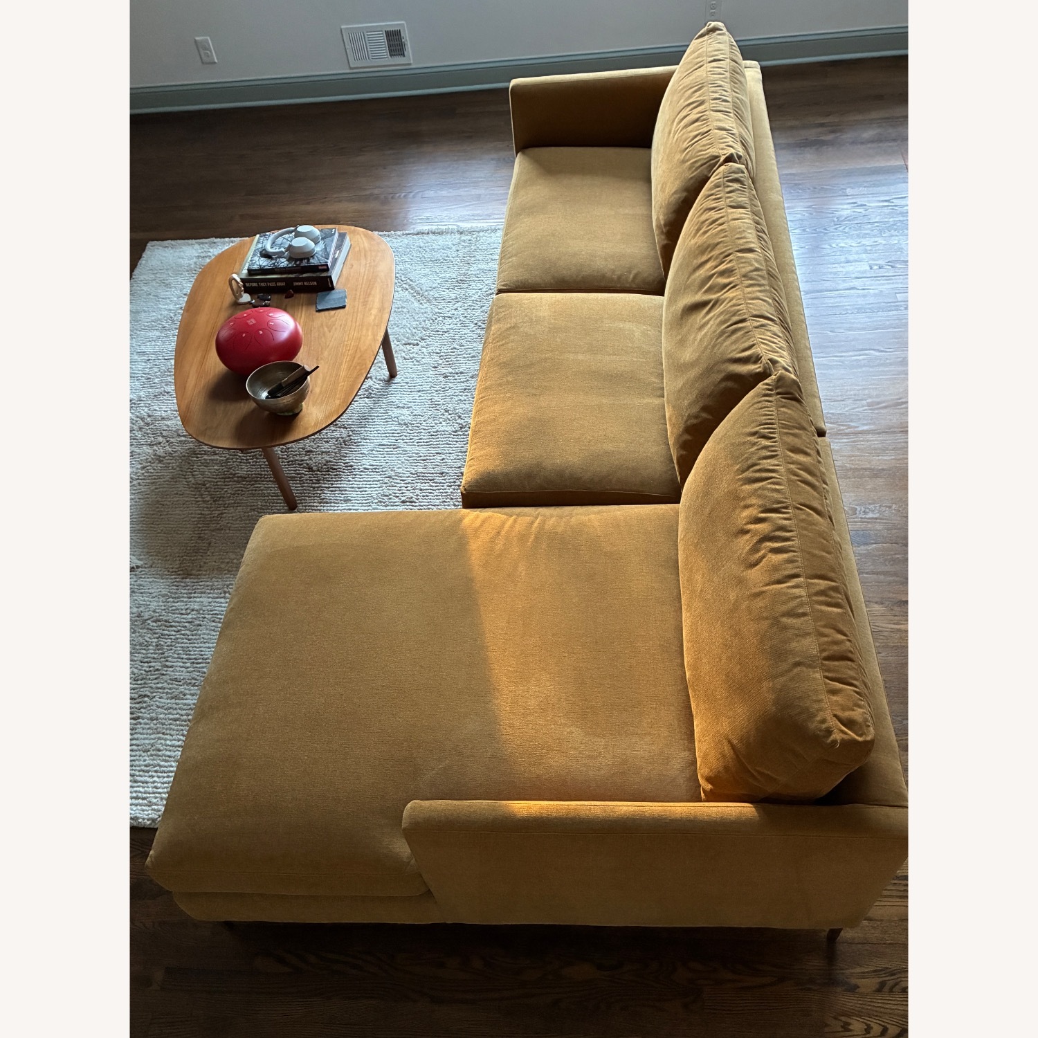 ABC Carpet 2 Piece Sectional and Chaise - image-7