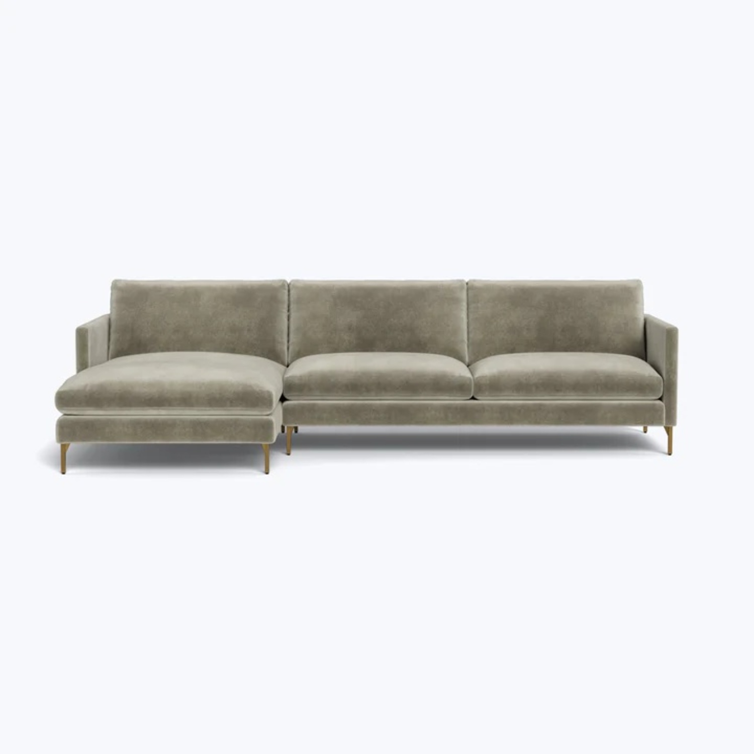 ABC Carpet 2 Piece Sectional and Chaise - image-9