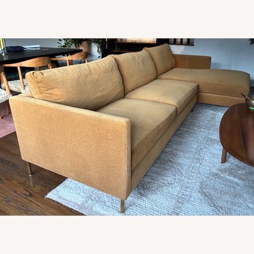Used ABC Carpet 2 Piece Sectional and Chaise for sale on AptDeco