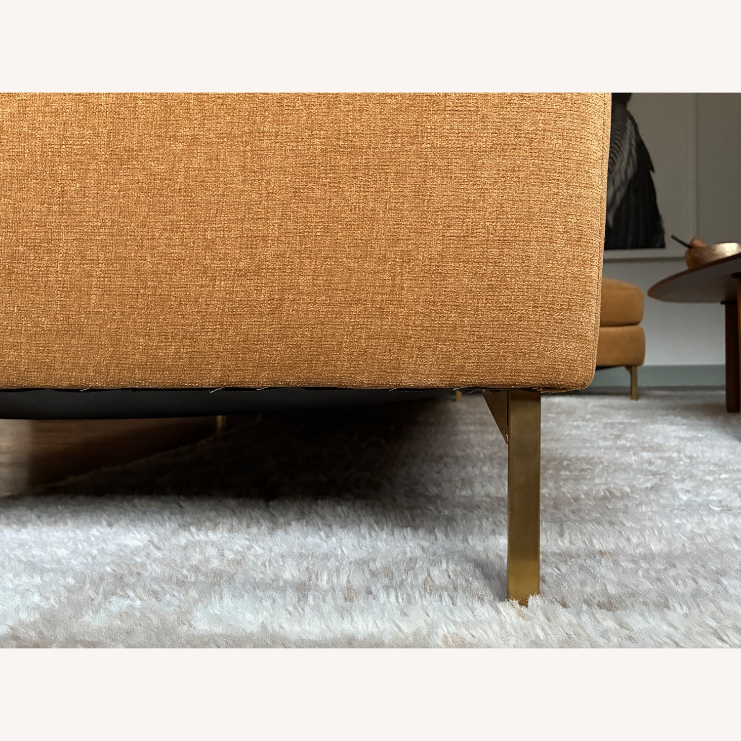 ABC Carpet 2 Piece Sectional and Chaise - image-6