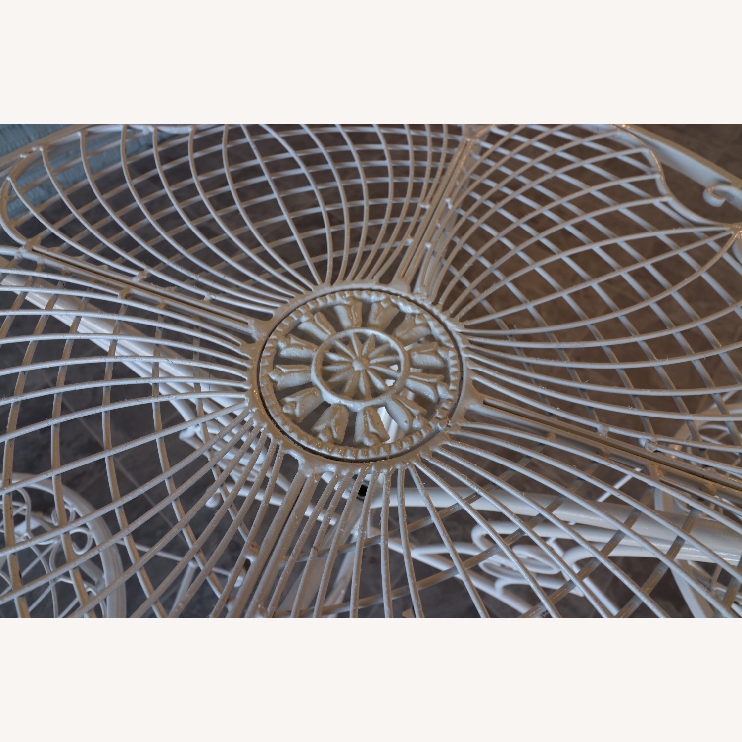 Italian Mid-Century Modern Wrought Iron Bistro Set - image-7