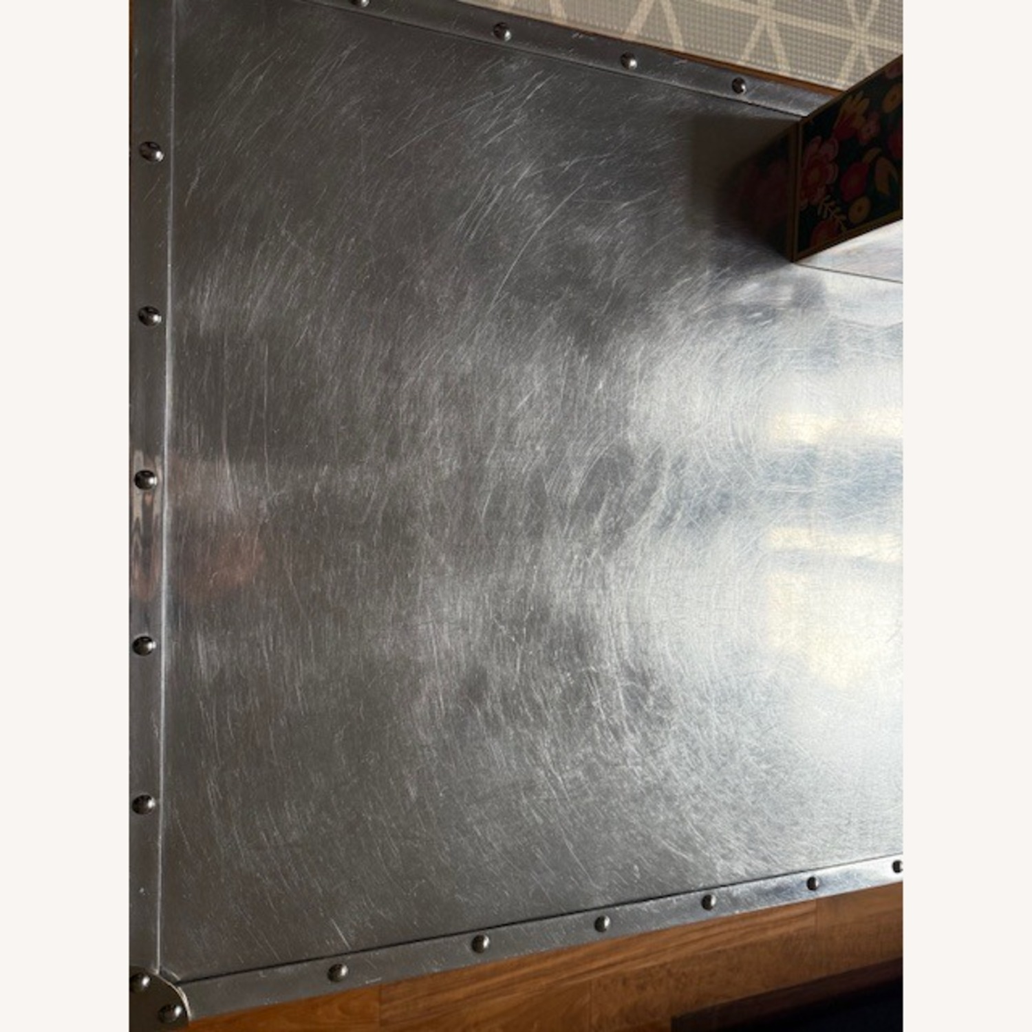 Restoration Hardware Trans-Atlantic Steamer Trunk Parsons Coffee Table - image-4