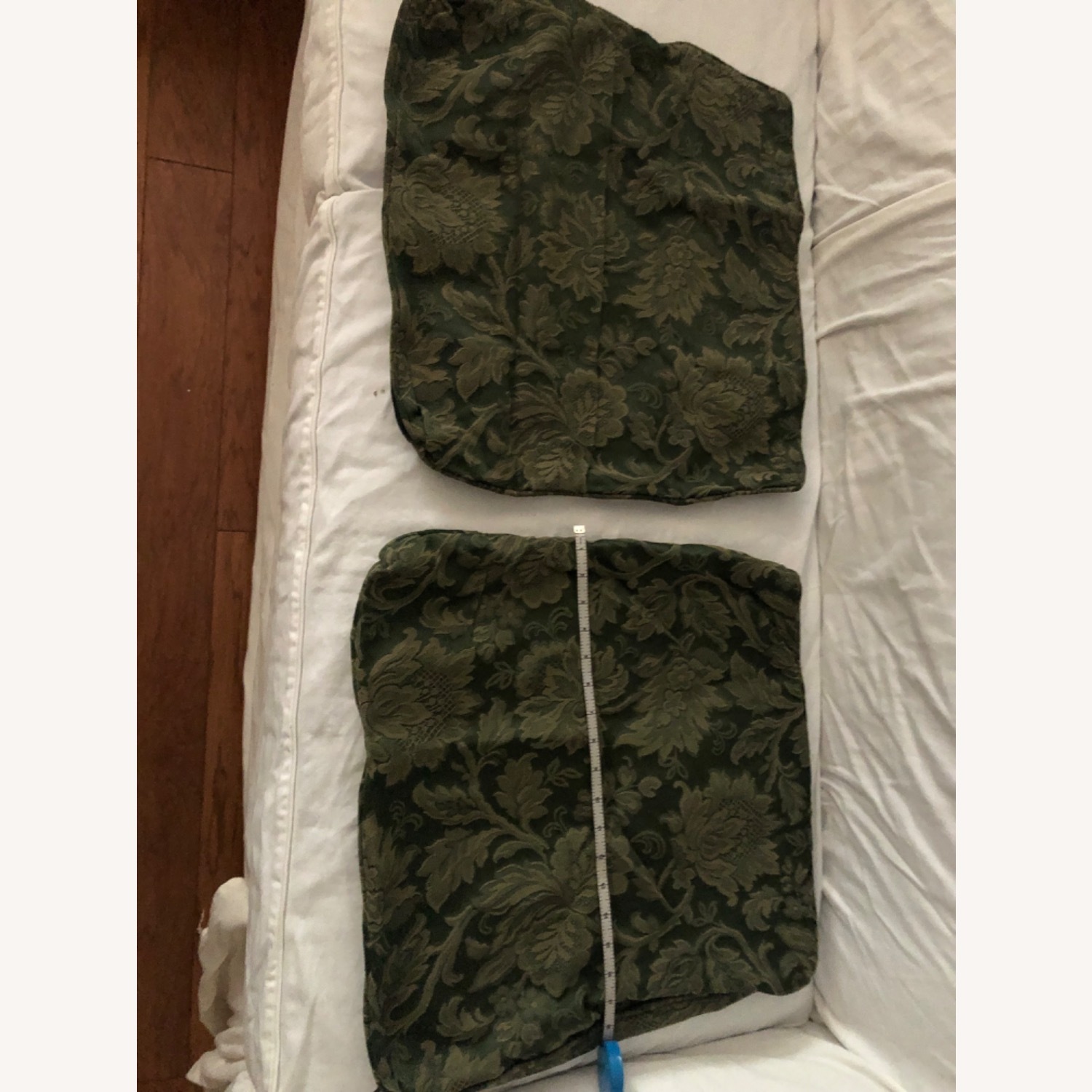 Green Fabric 3+ Seater Sofa - image-3