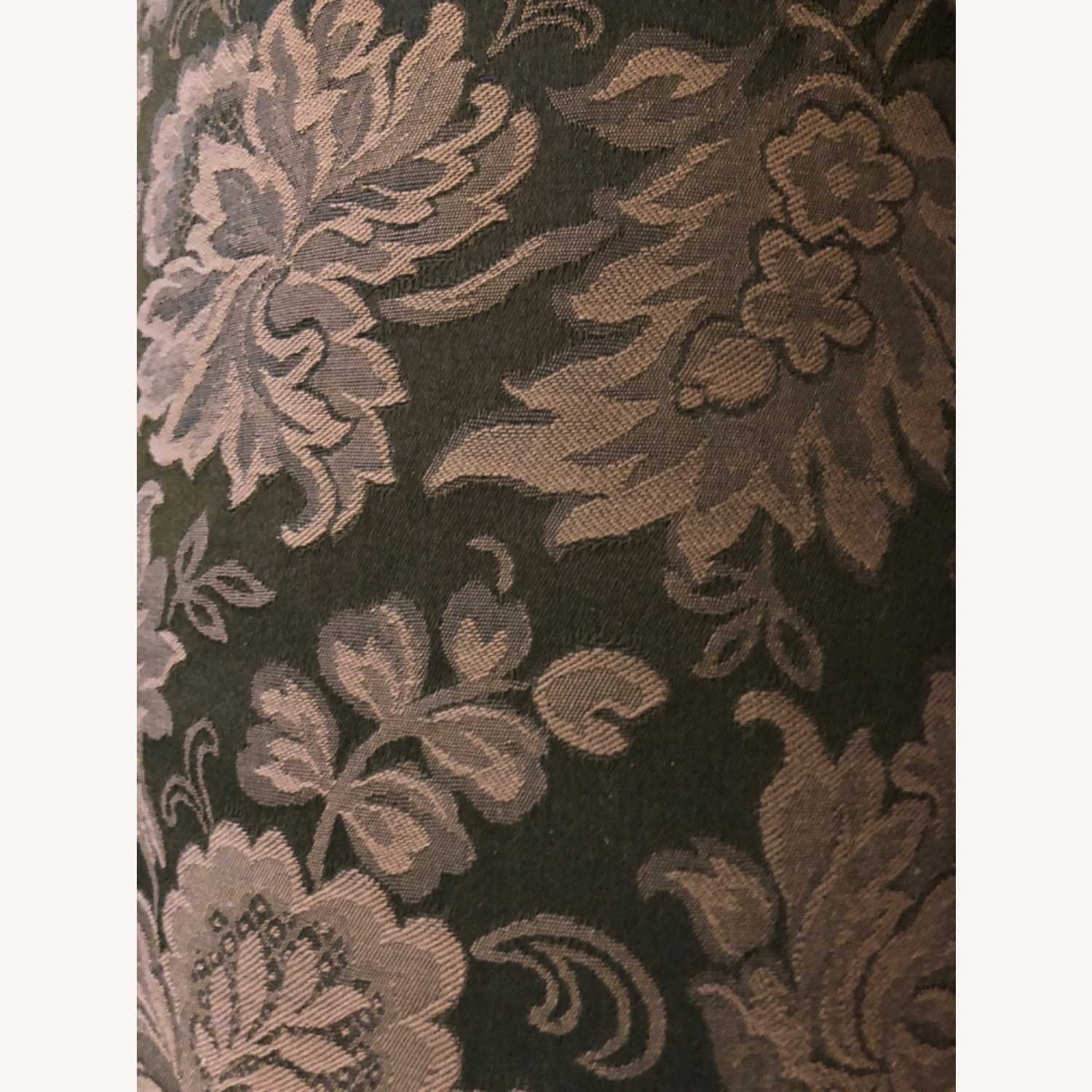 Green Fabric 3+ Seater Sofa - image-1