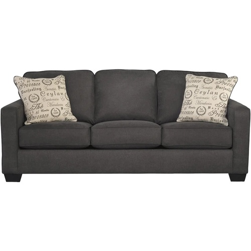 Used Ashley Furniture Alenya Dark Gray Fabric 3+ Seater Sofa for sale on AptDeco