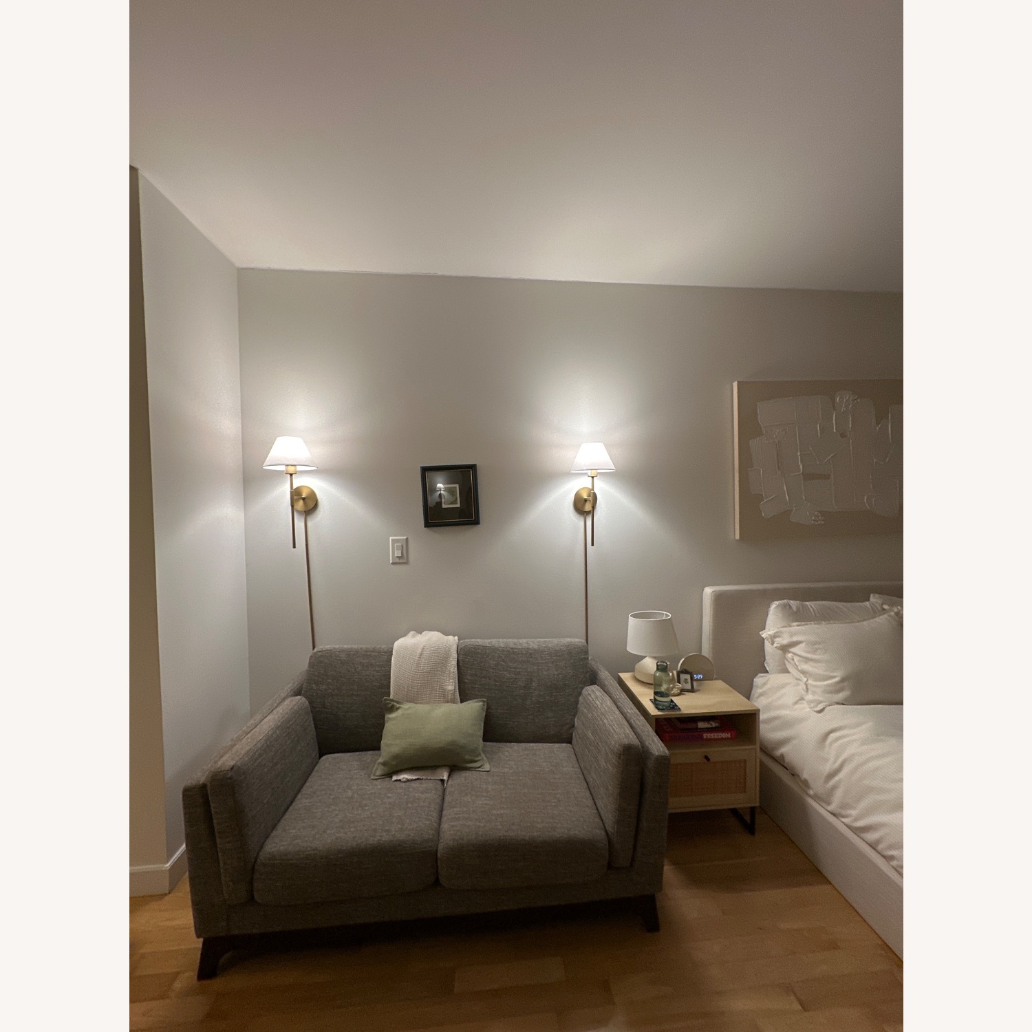 Article Ceni Volcanic Gray Loveseat - image-2