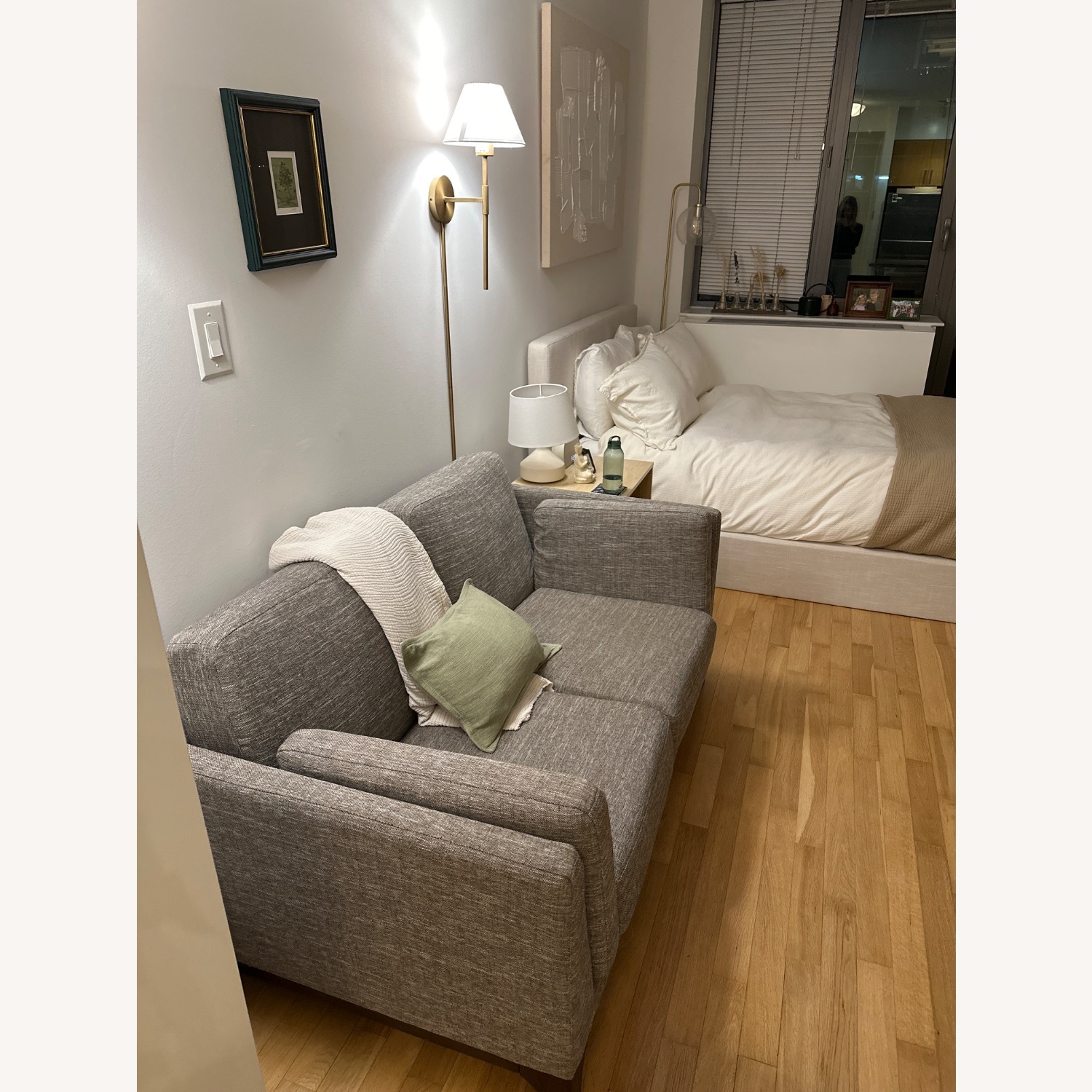 Article Ceni Volcanic Gray Loveseat - image-3