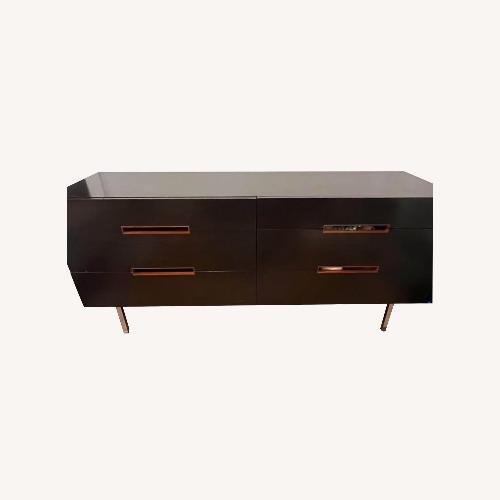 Used Dark Brown Wood Dresser for sale on AptDeco