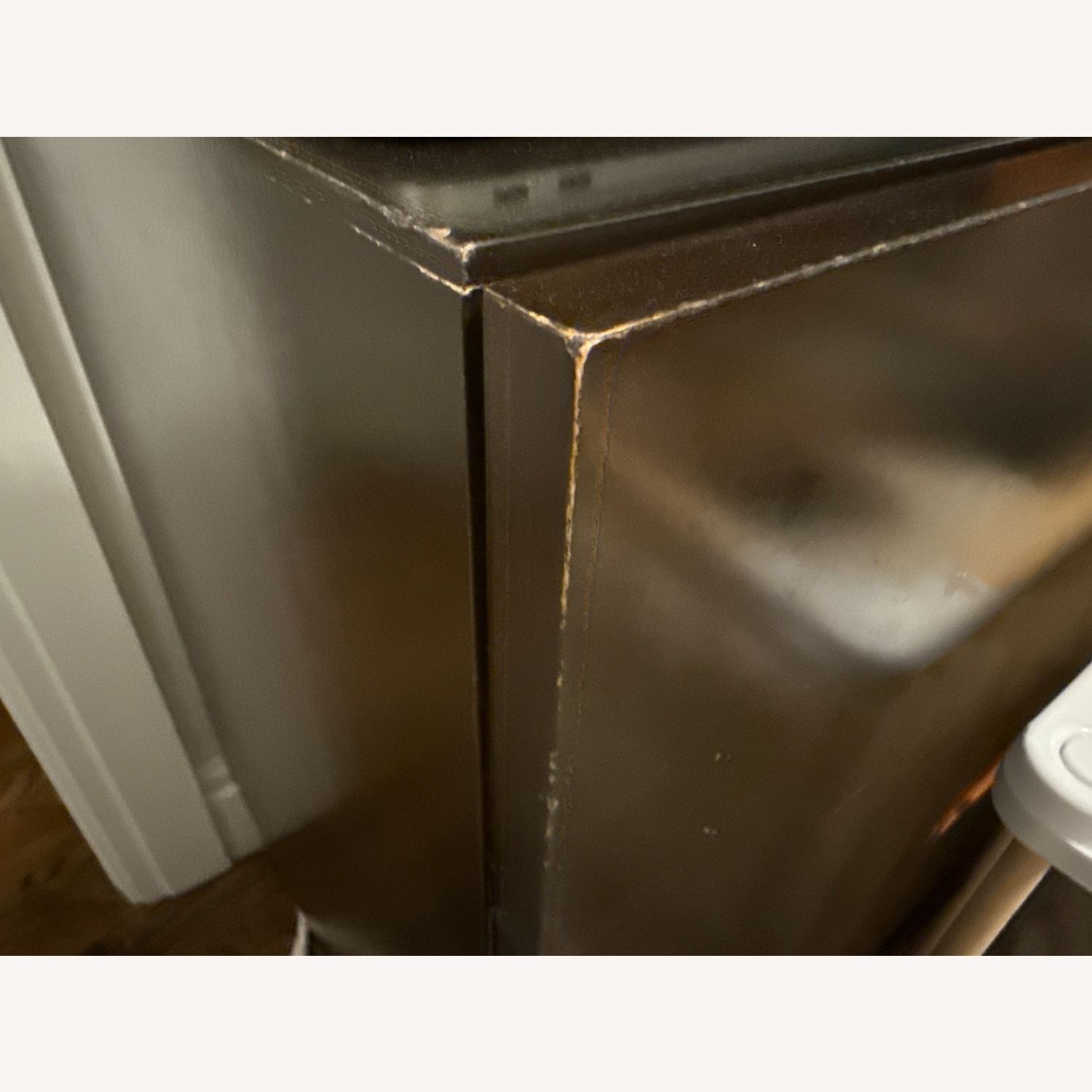 Dark Brown Wood Dresser - image-4