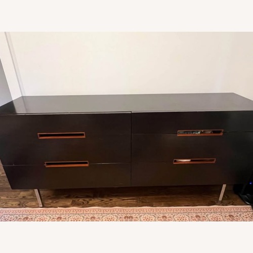 Used Dark Brown Wood Dresser for sale on AptDeco