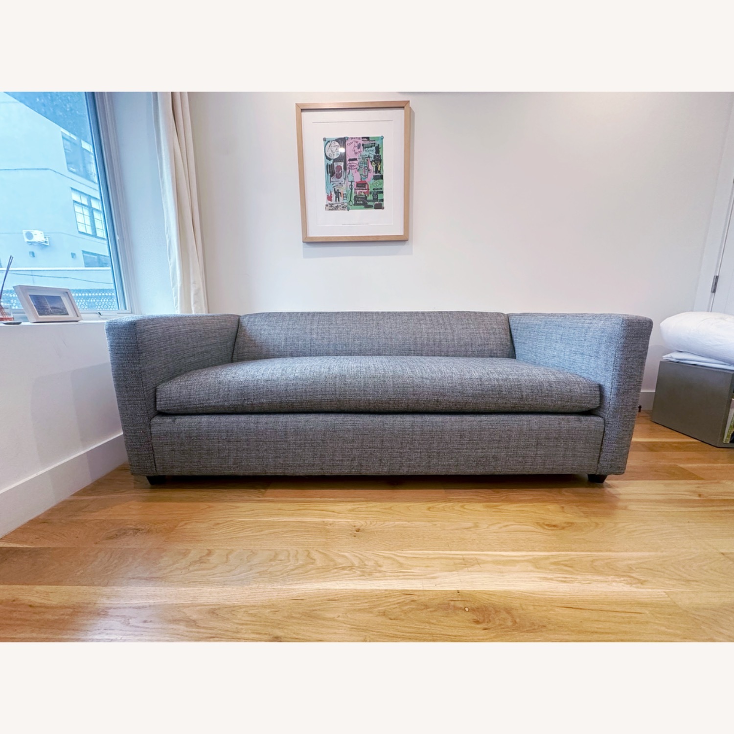 CB2 Movie 80" Sleeper Sofa, Charcoal - image-2