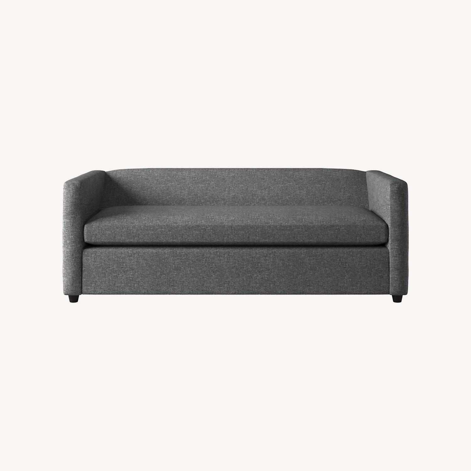CB2 Movie 80" Sleeper Sofa, Charcoal - image-0