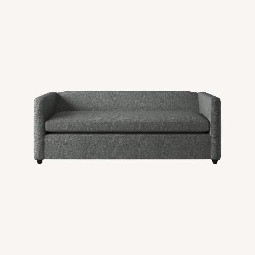 Used CB2 Movie 80" Sleeper Sofa, Charcoal for sale on AptDeco