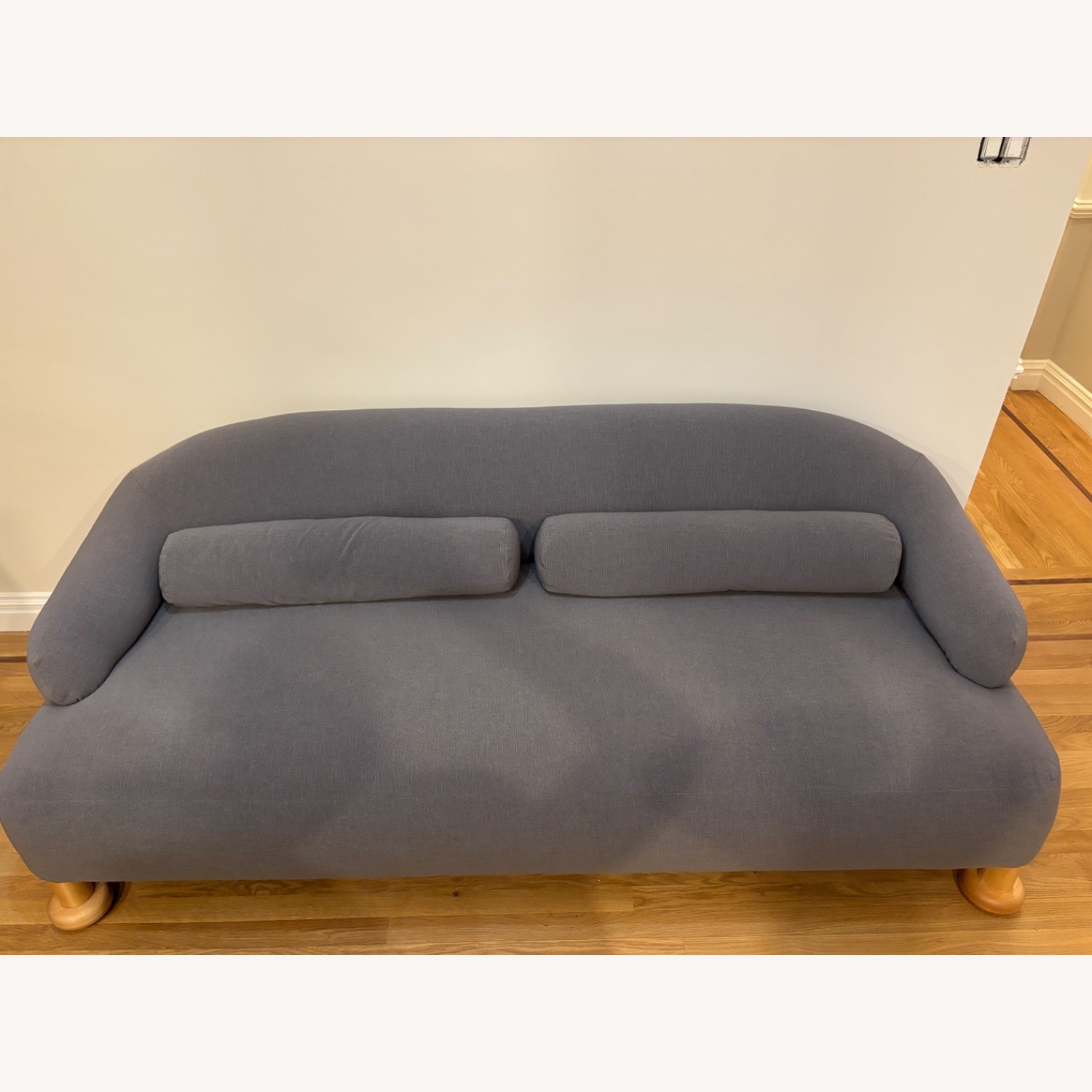 BDDW Caubeen Light Gray Fabric 3+ Seater Sofa - image-2