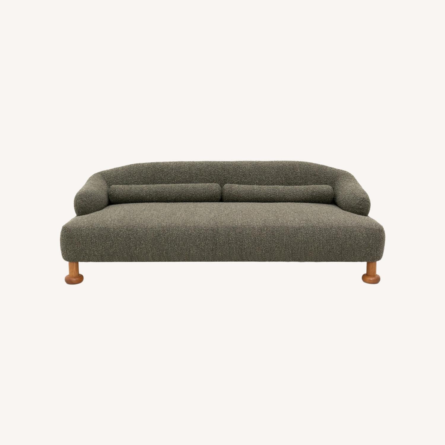 BDDW Caubeen Light Gray Fabric 3+ Seater Sofa - image-0