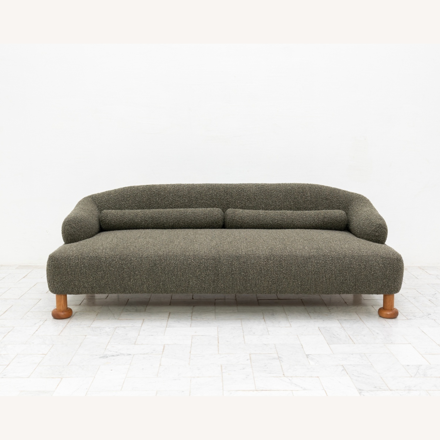 BDDW Caubeen Light Gray Fabric 3+ Seater Sofa - image-7