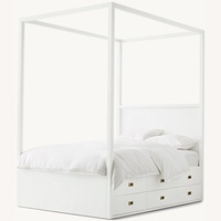 Restoration Hardware Baby & Child White Twin Bed